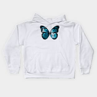 Monarch Ocean butterfly Kids Hoodie